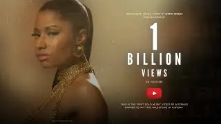 Nicki Minaj Anaconda  song surpass 1 billion views on YouTube