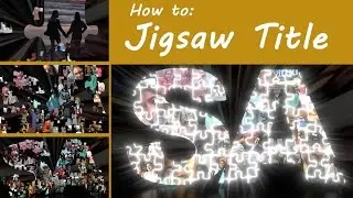 Blender: How to make a Jigsaw Title Sequence - Part 1 of 2