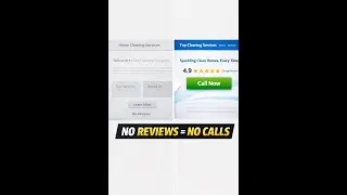 No Reviews = No Calls (Biggest Mistake Cleaning Websites Make)