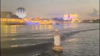 Boat ride from Disney Port Orleans resort to Disney Springs