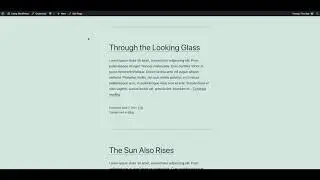 Using WordPress - How to Set the Number of Posts Per Page