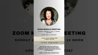 #miracle Meeting! #jesus #salvation #healing #deliverance #holyspirit  #bible  #god  #zoom  #shorts