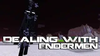 Dealing With Enderman - Minecraft 1.8 Fighting Tips