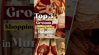 Top 3 Wedding Shopping Markets in Mumbai | #youtubeshorts #shorts