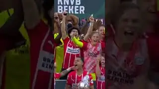 PSV EINDHOVEN CHAMPIONS KNVB CUP #comeback #psveindhoven #shorts