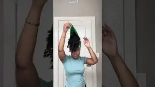 🌀This is how I preserve my curls for up to a week #curlyhairtips #washandgo #curlyfro