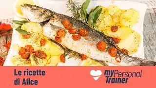 Pesce al forno - Branzino al Forno con Patate
