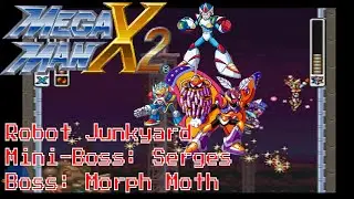 Megaman X2 #8 - Robot Junkyard (Morph Moth)