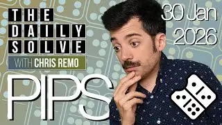 Pips - NYT Domino Puzzle Game - 30 January 2026