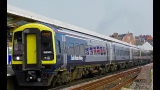 SWR 159003 + 158887 Departs Weymouth For Salisbury - Saturday 26th May 2018