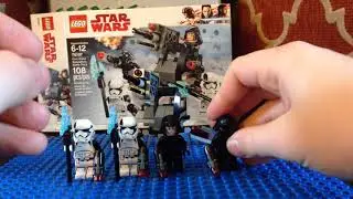 75197 First Order Specialists Battle Pack review! Star Wars!