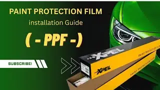 How to install PPF. Installation guide step by step . paint protection film 