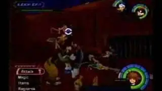 Kingdom Hearts - Cloud and Leon