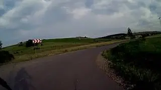 Descending on road bike from Kemer