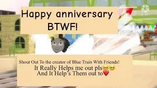 Happy anniversary￼ Blue Train with Friends!