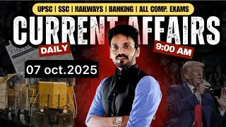 7 october 2025 Exam oriented News | Current affairs 2025 #ssc #upsc #jaiojhasir #education #news