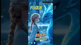 ELSA VAPOR #elsa #frozen #vaporwave #fusion #pokemon #shortvideo #shortsfeed #shorts #short #viral