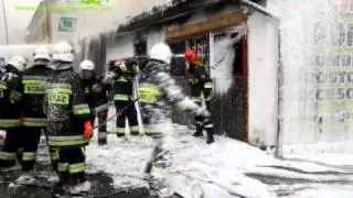 Pożar zakładu wulkanizacyjnego