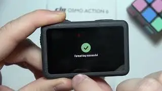 DJI Osmo Action 6: How to Format SD Memory Card