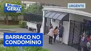 Moradora é flagrada xingando e humilhando zelador de condomínio em Guarulhos (SP)