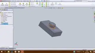 สอนเขียนแบบเบื้องต้น ด้วยโปรเเกรม SolidWorks 2010 x64 Edition