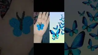 #very easy/simple/#crochet🧶butterfly🦋design