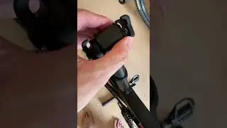 Canyon Ultimate CFR: The seat post cannot be rotated to adjust the saddle position