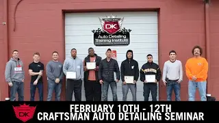 February 10th - 12th Craftsman Auto Detailing Seminar