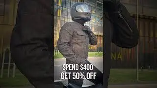Spend $400 | Get 50% OFF Vests & Jackets Daniel Smart Mega Deals #danielsmart #motorcyclegear #biker