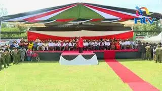 Babu Owino's arrival momentarily interrupts Narok BBI rally