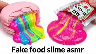 Cutting FOOD That's Actually Slime Inside | No Talking AI ASMR Compilation