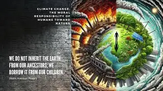 🌍 Climate Change: The Moral Responsibility of Humans Toward Nature ⚖️