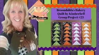 Kimberbell Broomhilda's Bakery Quilt - Group Project #23 Flying Geese