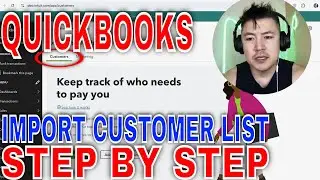 ✅  How To Import Upload Customer List To Quickbooks Online 🔴