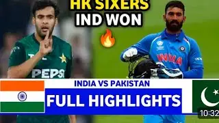 🇮🇳 INDIA VS PAKISTAN HONG KONG Super Sixes Match Full Highlight 2025 ! IND VS PAK 