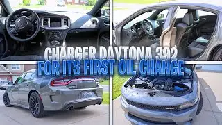 Сегодня впервые поменял масло в своем Charger Daytona 392.