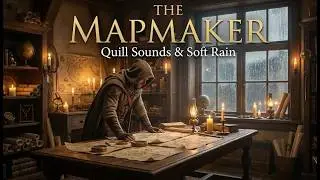 MEDEVIAL MUSIC_THE MAPMAKER — Quill Sounds & Soft Rain for Studying