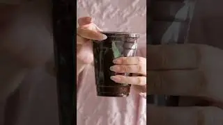 Cracking chocolate latte