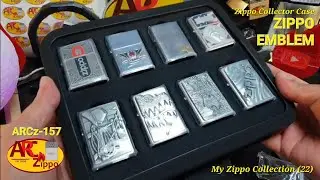 Zippo Collection (22) My Zippo Collector Cass No.4 Plastic Storages | Zippo Emblem No.2 | ARCz-157