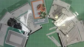 LDRS Creative Dahlia & Sentiments Stack Stamps and Dies Review Tutorial! So Soft and Pretty!