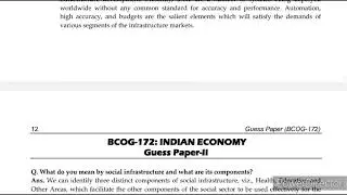 BCOG 172 Important Question Answer | BCOG 172 Sample paper pdf 2024 | BCOG 172 Exam notes 2024