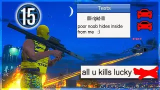 Cargo Griefer Thought My Level 15 Account Was An Easy Target on GTA Online