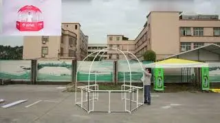 Easy setup pop up canopy dome tent  advertising gazebo