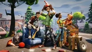 Fortnite (Free Action Building Game): Defending the Fort Gameplay