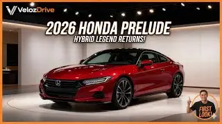 2026 Honda Prelude | Hybrid Sports Coupe Revival with Modern Performance#velozdrive