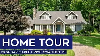 Vermont Home Tour: 98 Sugar Maple Drive, Swanton, VT | Unique & Elegant Custom-built Home