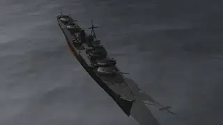 Naval Ops Warship Gunner,Area-A A-03.(Z23 Class Destroyer)(Ger)