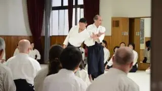 Tada Hiroshi Sense&iuml; (Aikikai-Honbu Shihan, 9&egrave;me dan), 86ans !
