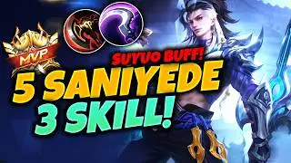 SUYOU BEKLEME SÜRESİ BUFF'I İLE FENASAL OLMUŞ | MLBB