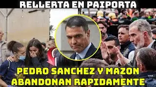 Protestas en Paiporta: Vecinos Gritan y Lanzan Barro a Pedro S&aacute;nchez y los Reyes